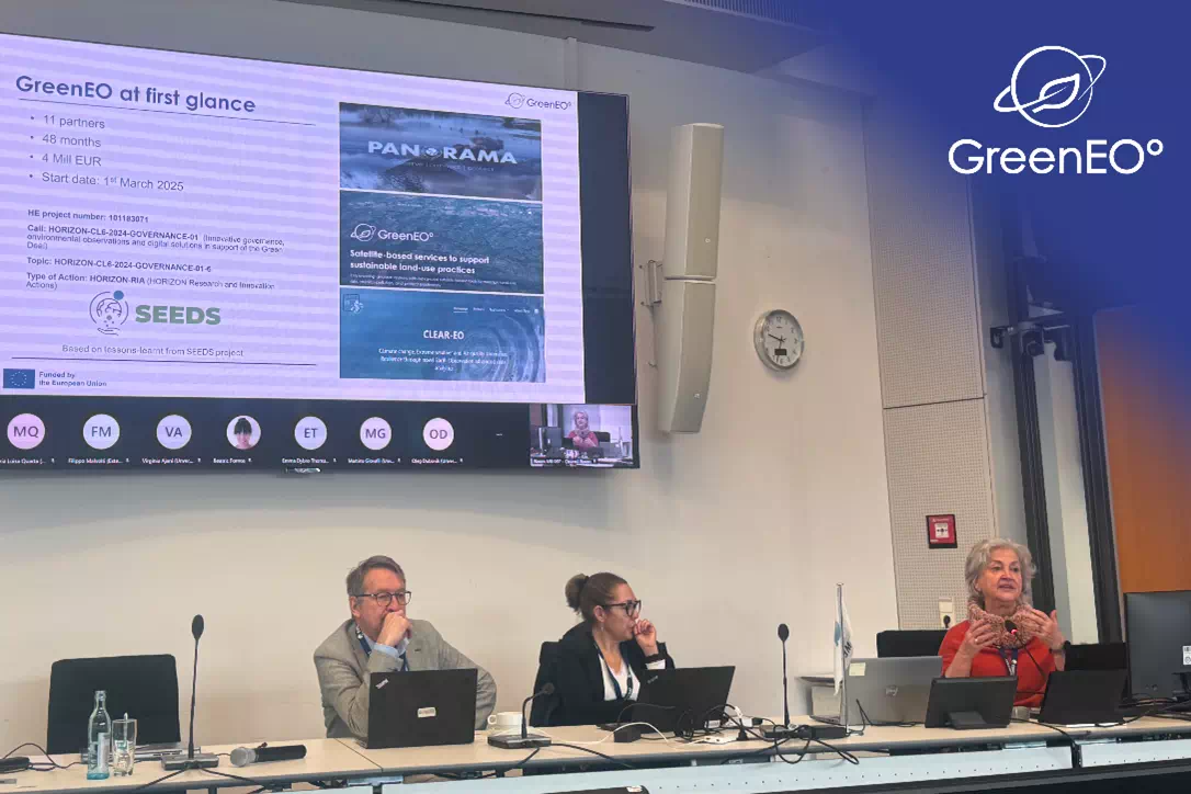 image GreenEO at the EUMETSAT Horizon Europe Cluster Meeting on Meteorological Satellite Data